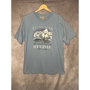 VINTAGE 1999 Clearwater's Hudson River Revival Festival T-Shirt Size L